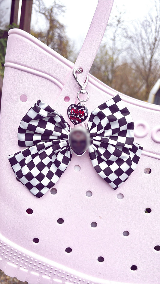 Chaos Ballerina Bag Bow Keychain