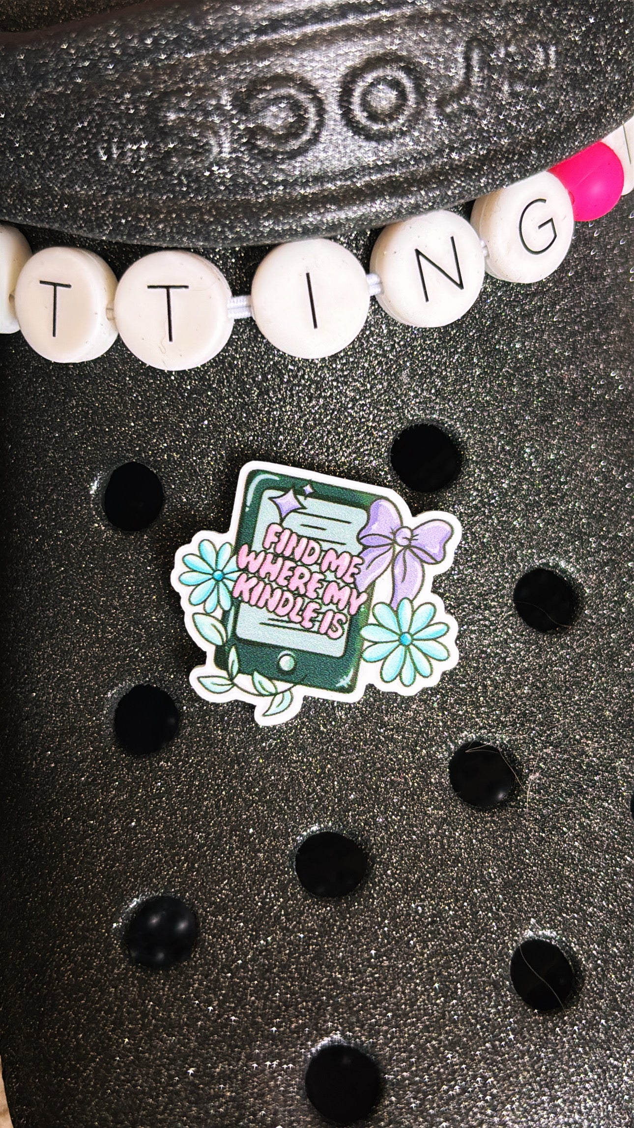 Kindle Era Shoe Charms