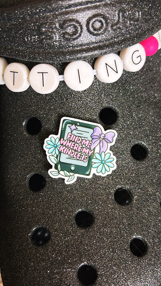 Kindle Era Shoe Charms