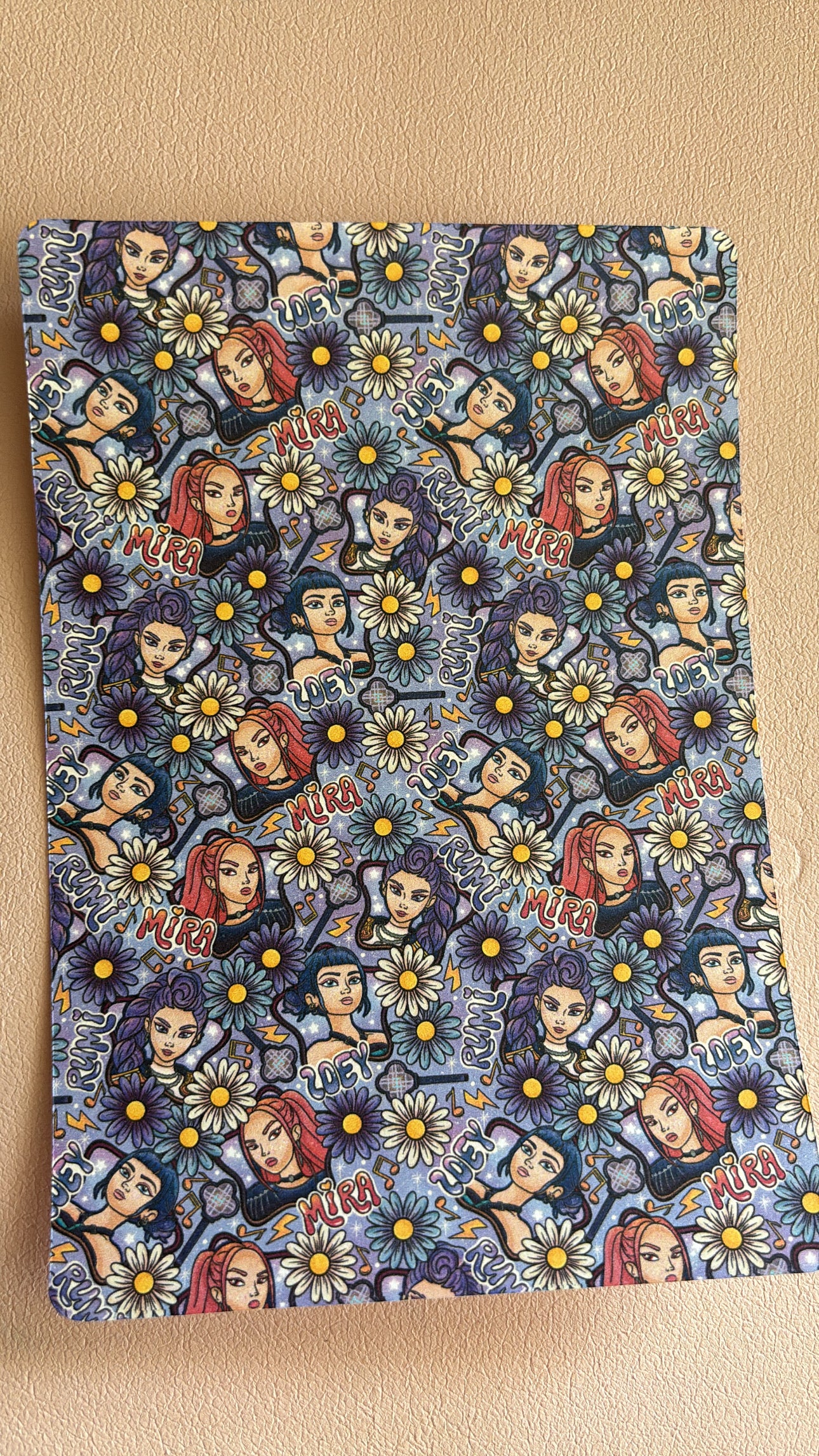 Huntrix Inspired Kindle Insert