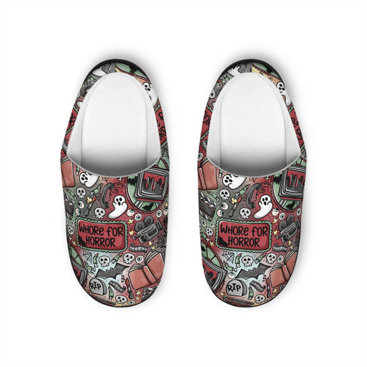Whore for Horror Women's Slippers PREORDER
