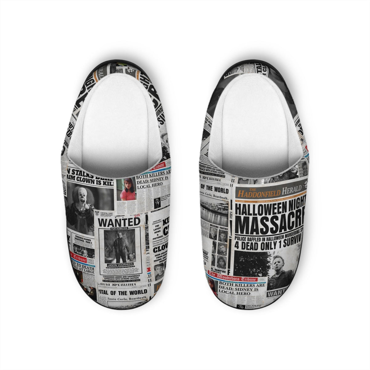 Halloween News Women's Slippers PREORDER
