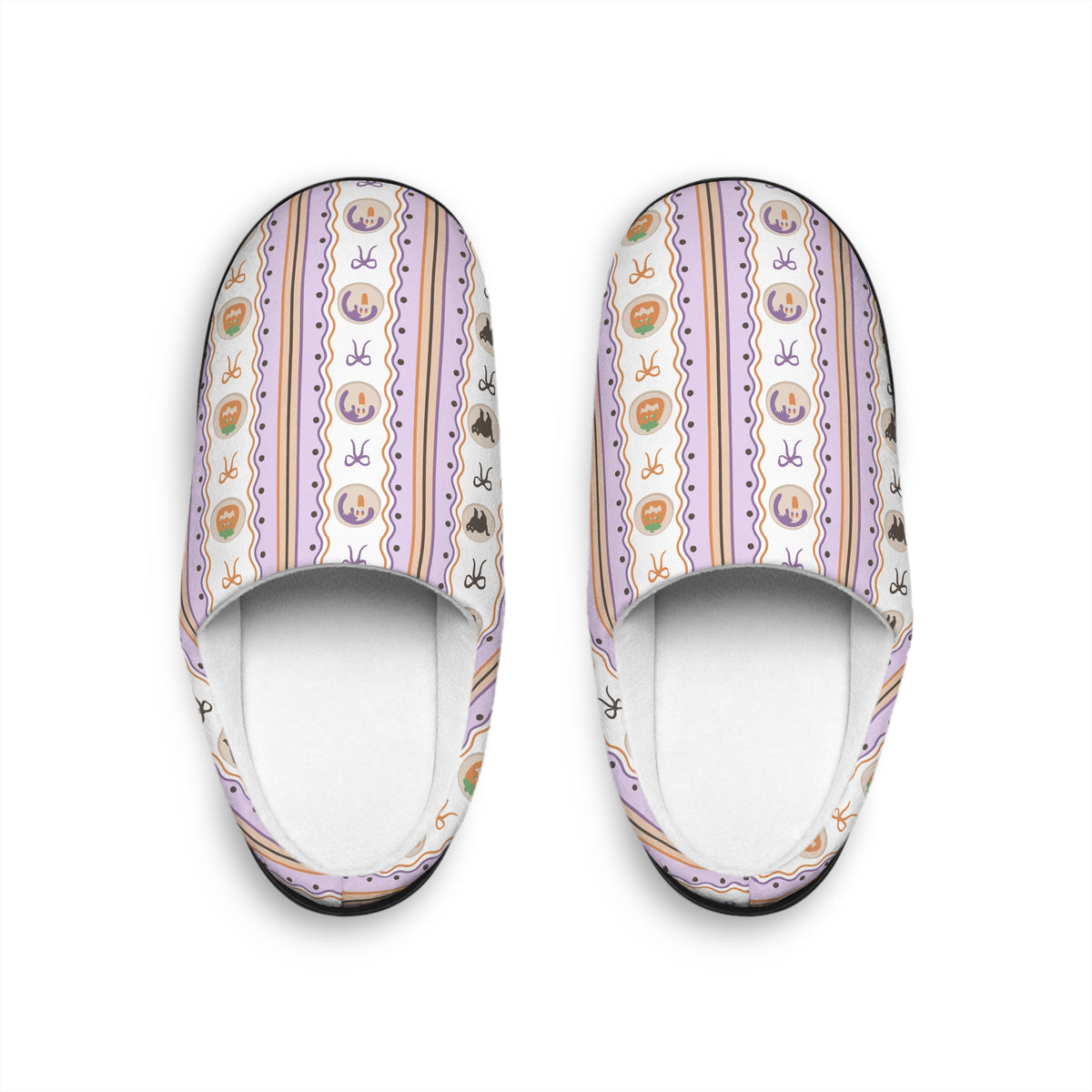 Spooky Coquette Cookies Women's Slippers PREORDER