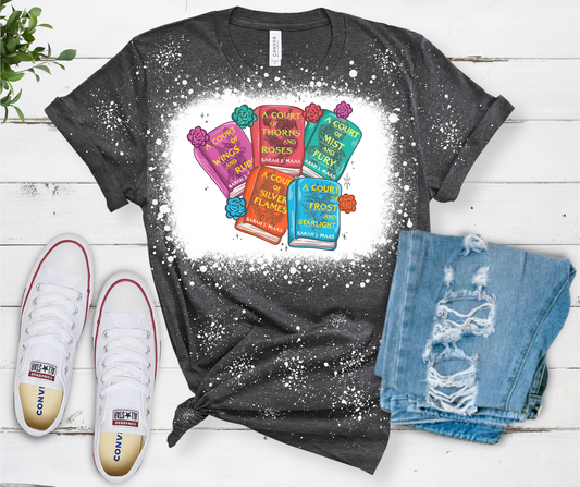 ACOTAR Covers Bookish Inspired T Shirt PREORDER