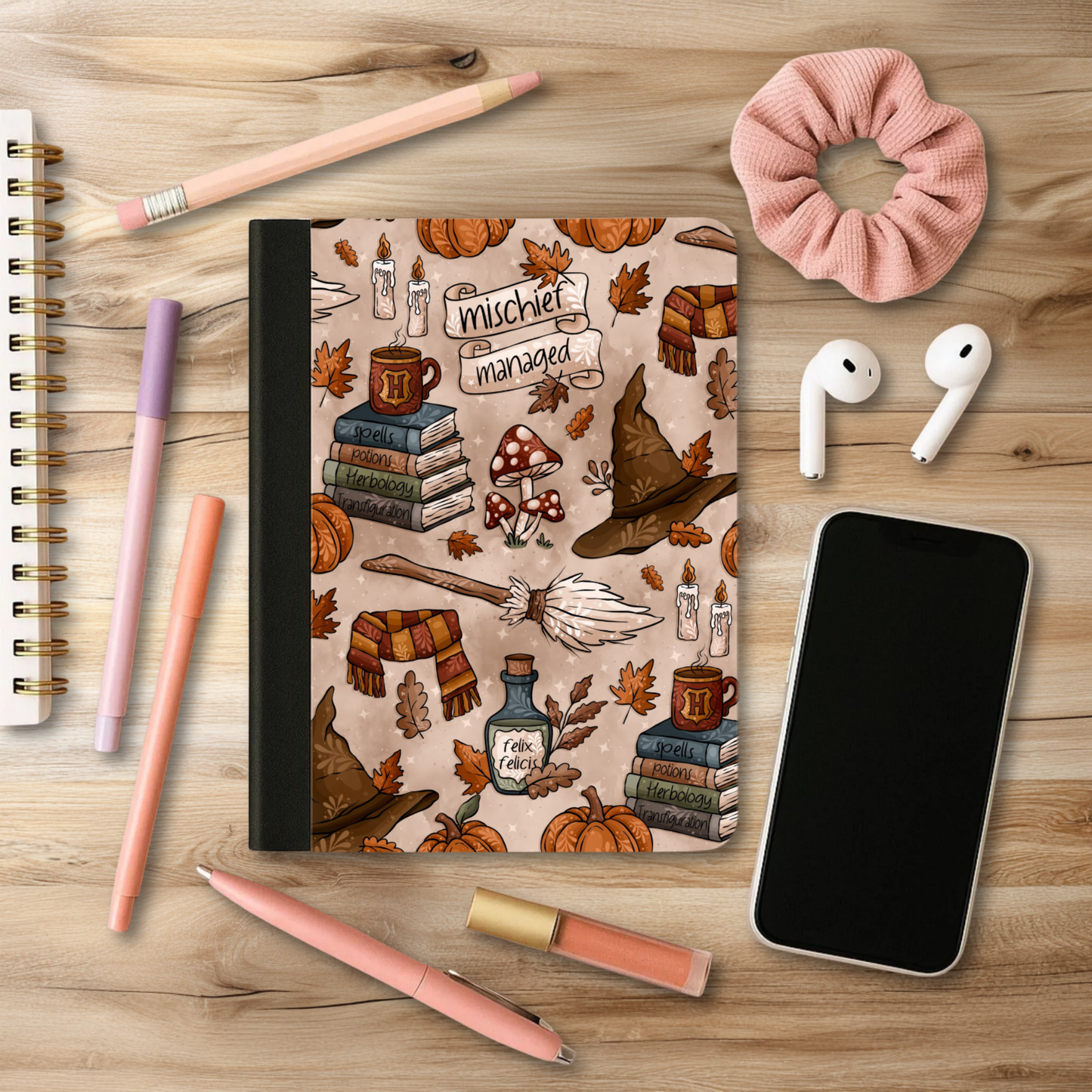 Autumn Wizard Notebook