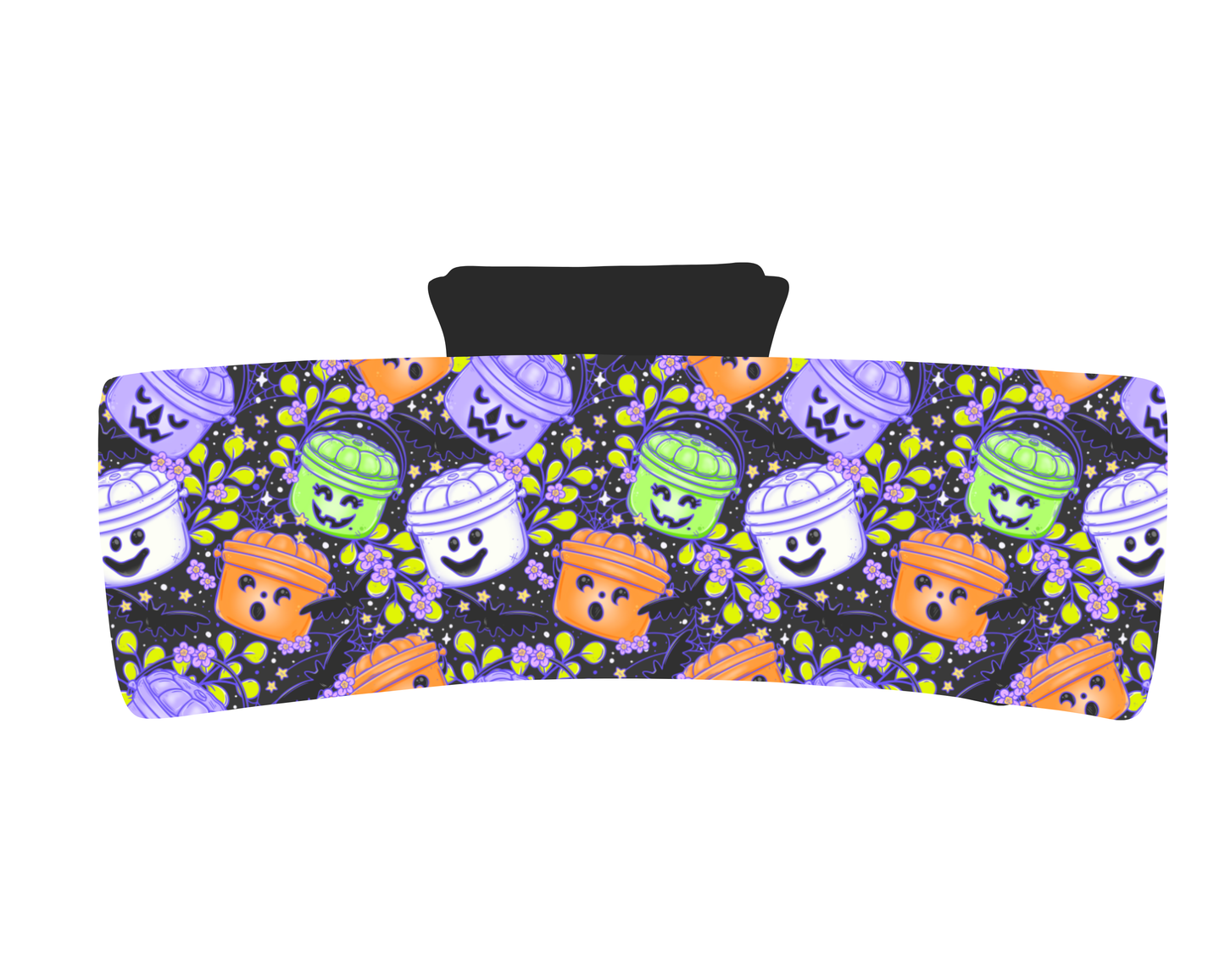 Boo Bucket Claw Clip