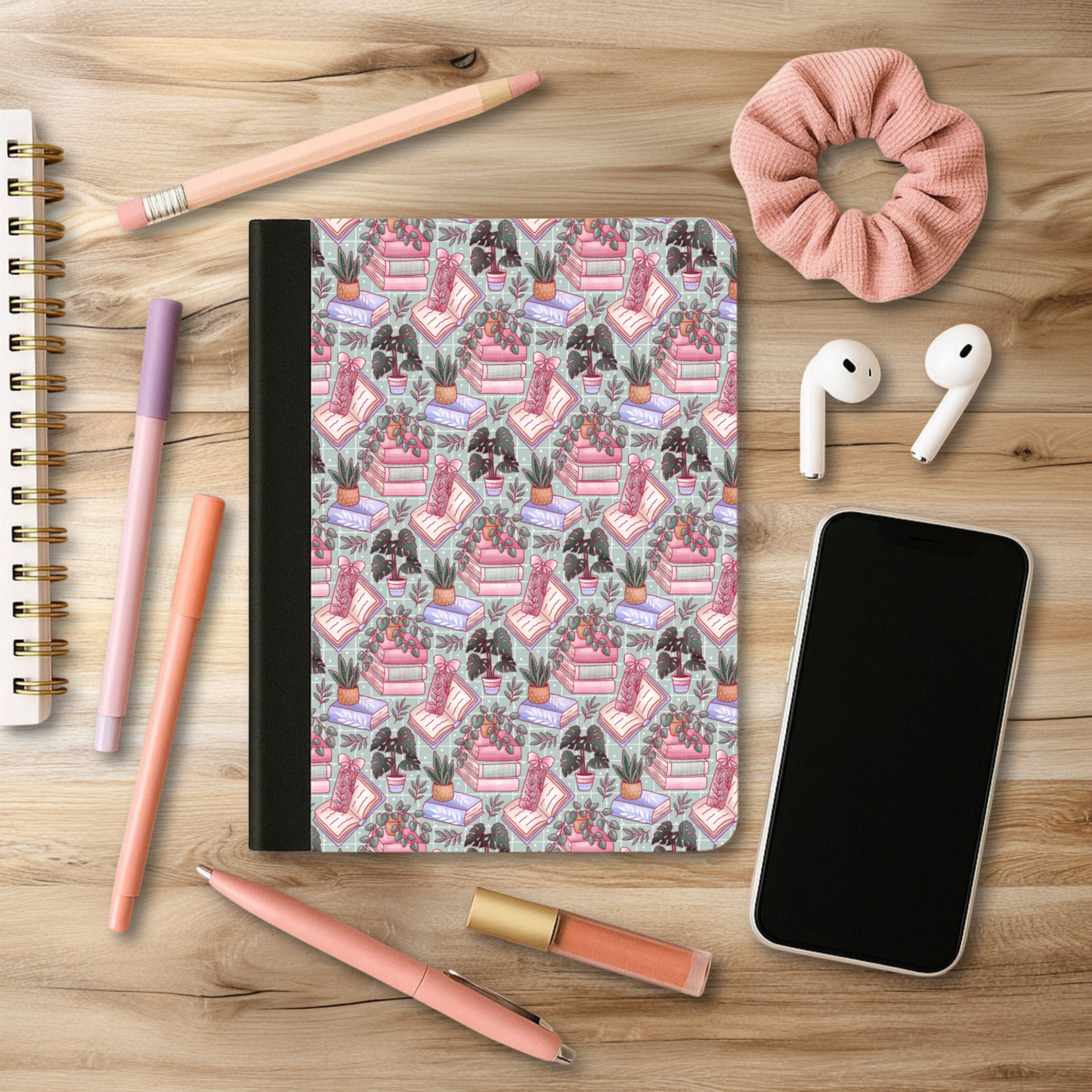 Books and Plants Notebook
