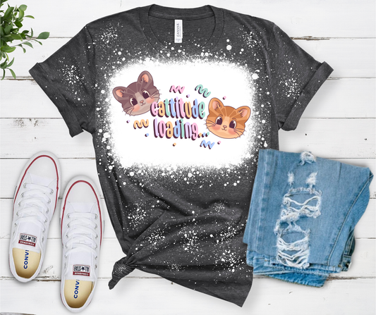 Cattitude  T Shirt PREORDER