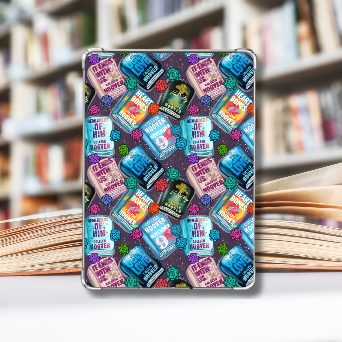 Romance Bookish E Reader Insert