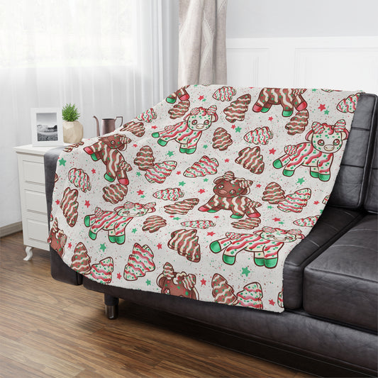 Christmas Cow Cakes Blanket PRE ORDER