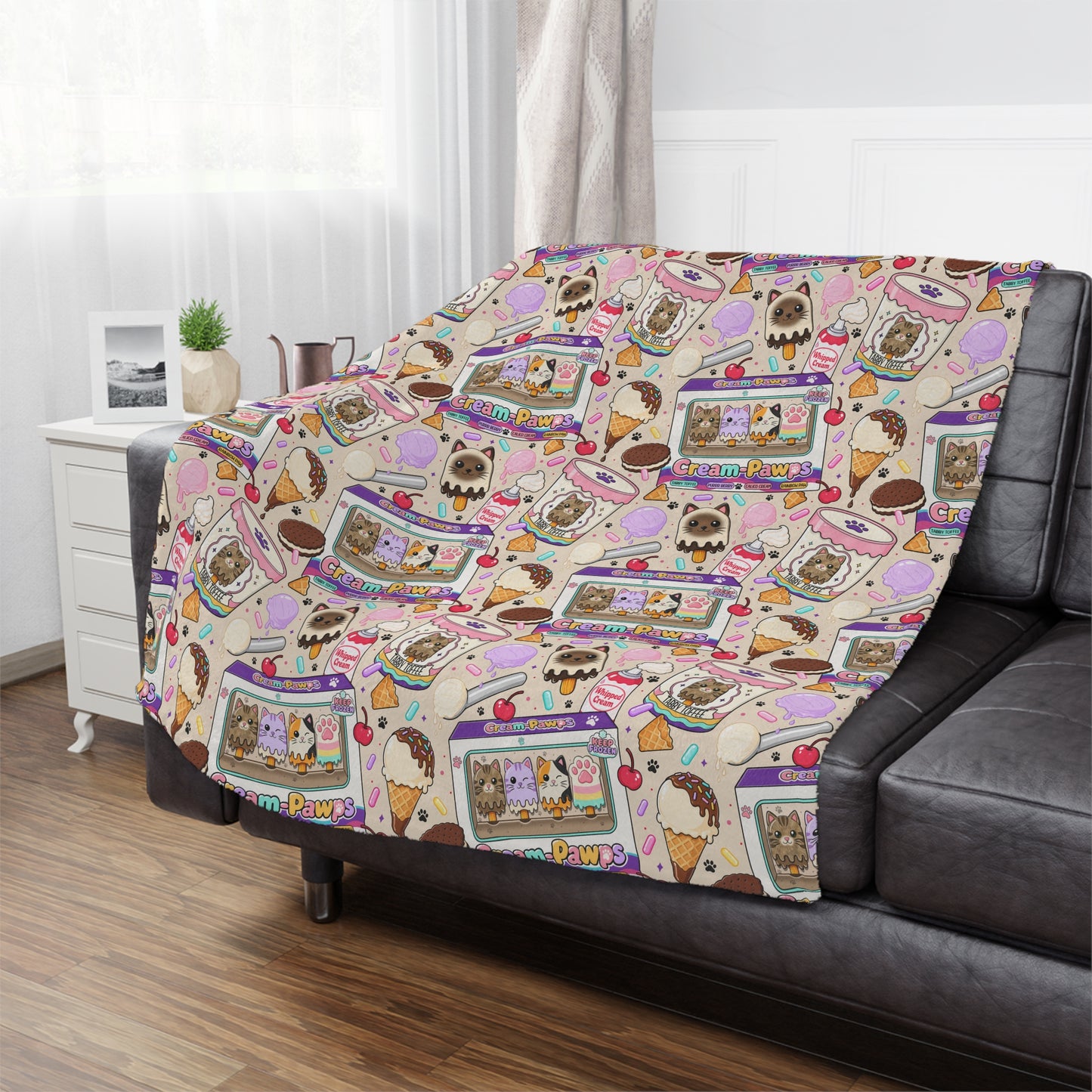 Kitty Snacks Blanket PRE ORDER