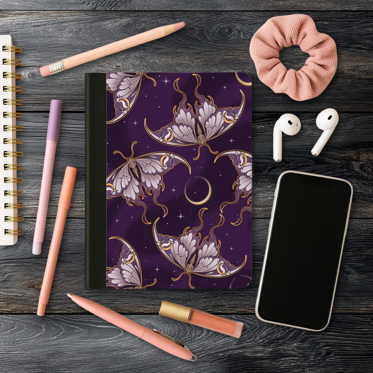 Crescent Moths Notebook