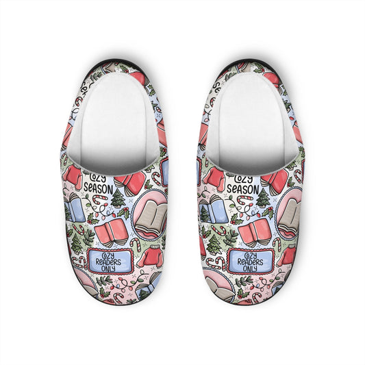 Cozy Readers Book Club Women's Slippers PREORDER
