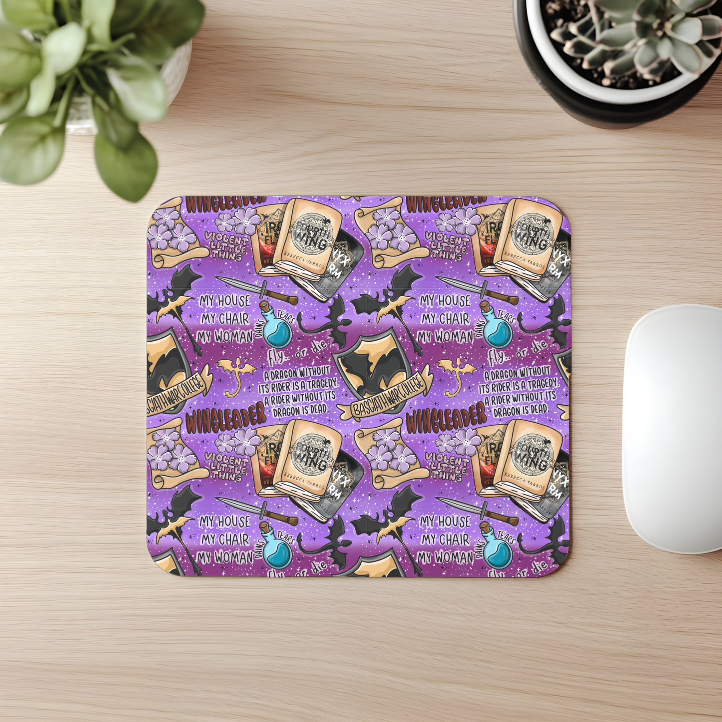 Dragon College Desk Mat/Mouse Pad