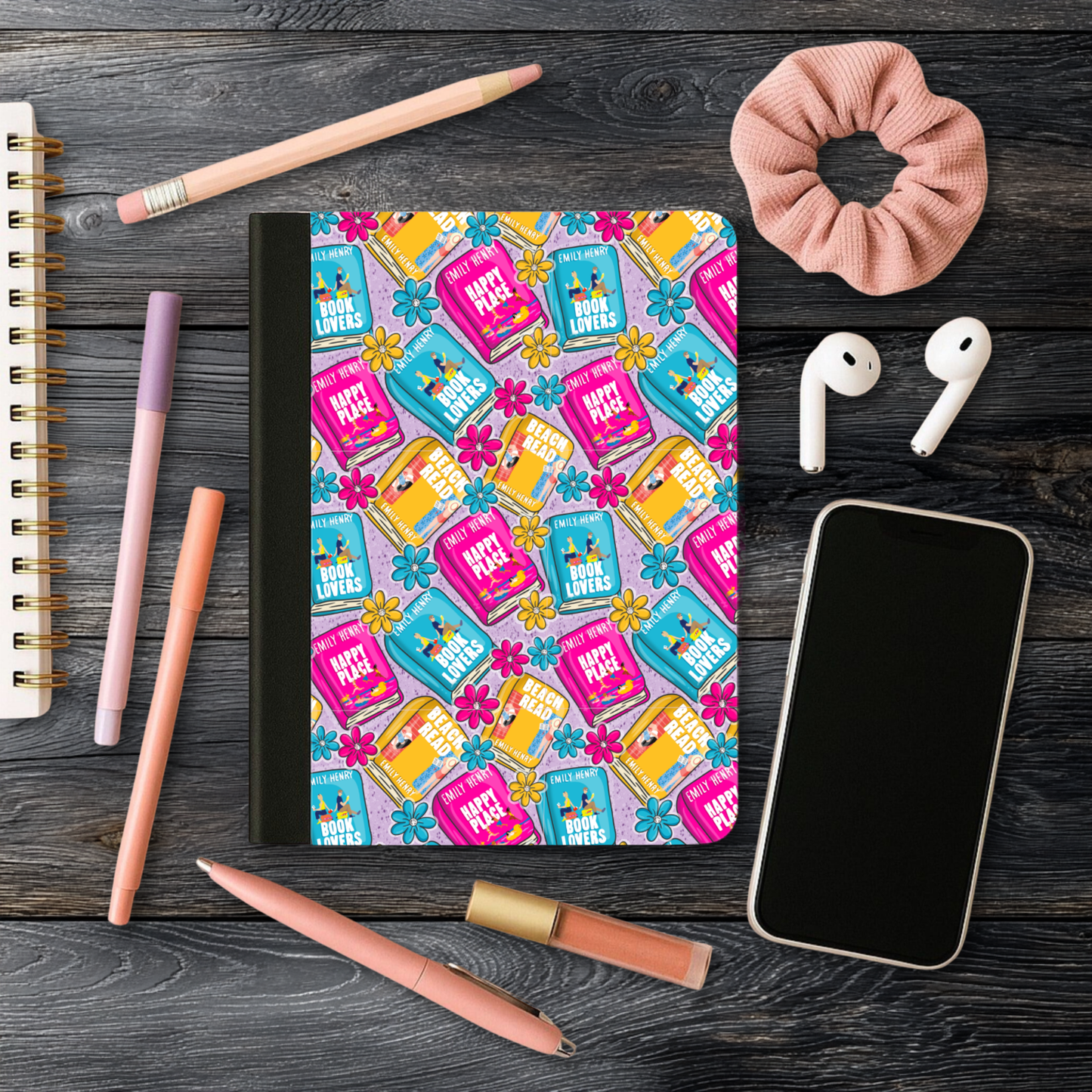 E Henry Books Notebook