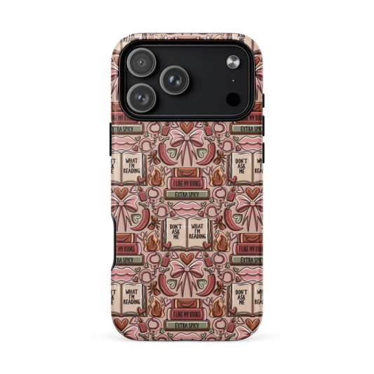 Extra Spicy Book Inspired Phone Case