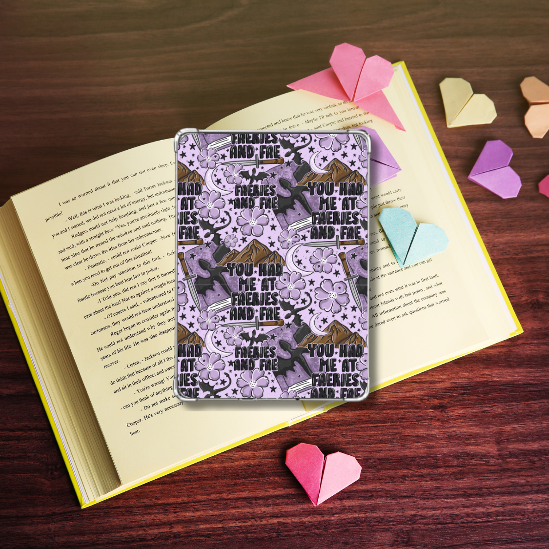 Bookish Tropes E Reader Insert
