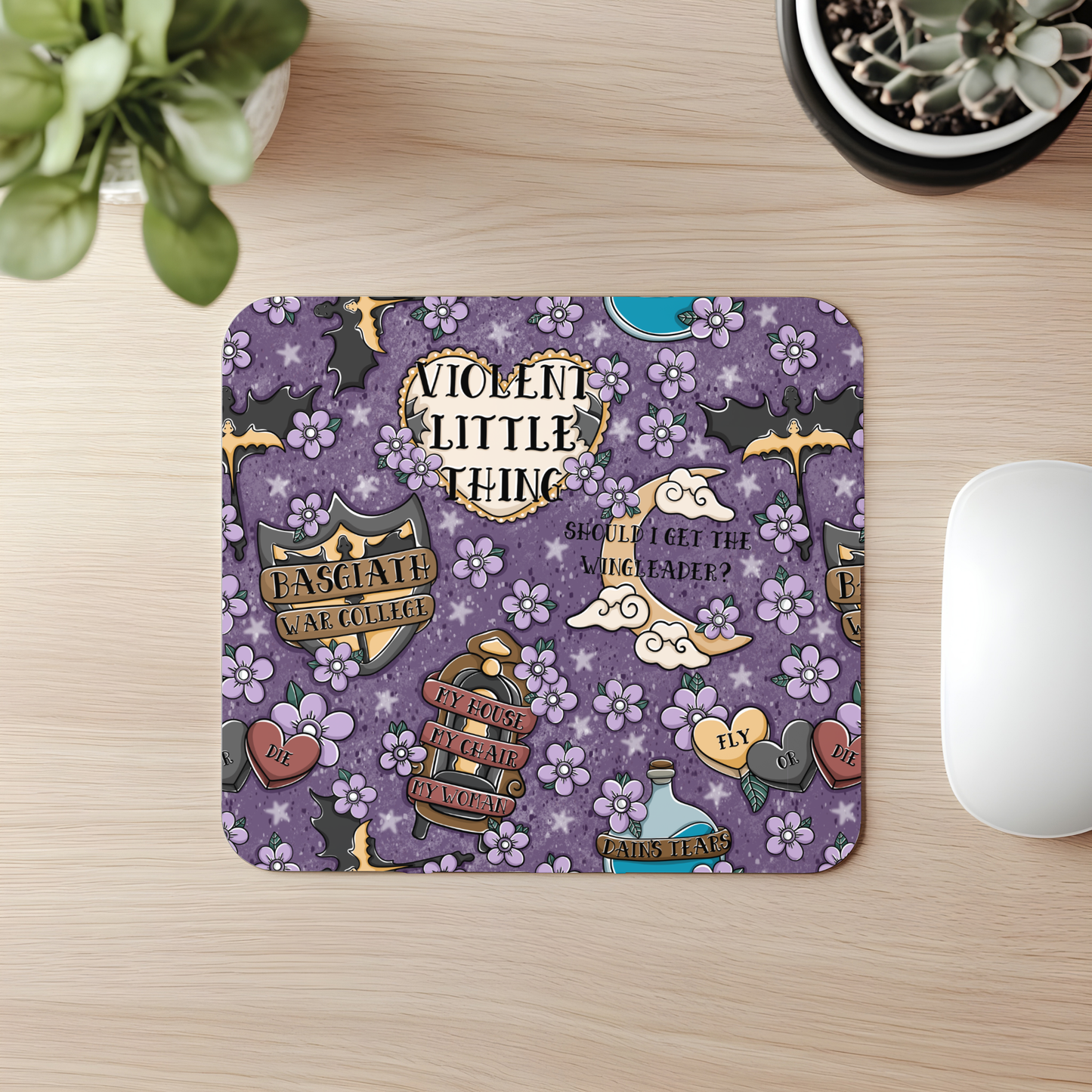 Dragon College Desk Mat/Mouse Pad
