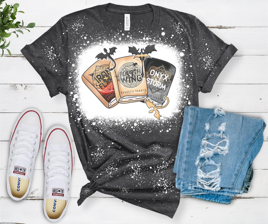 Empyrean Series Dragons Tattoos Bookish Inspired T Shirt PREORDER