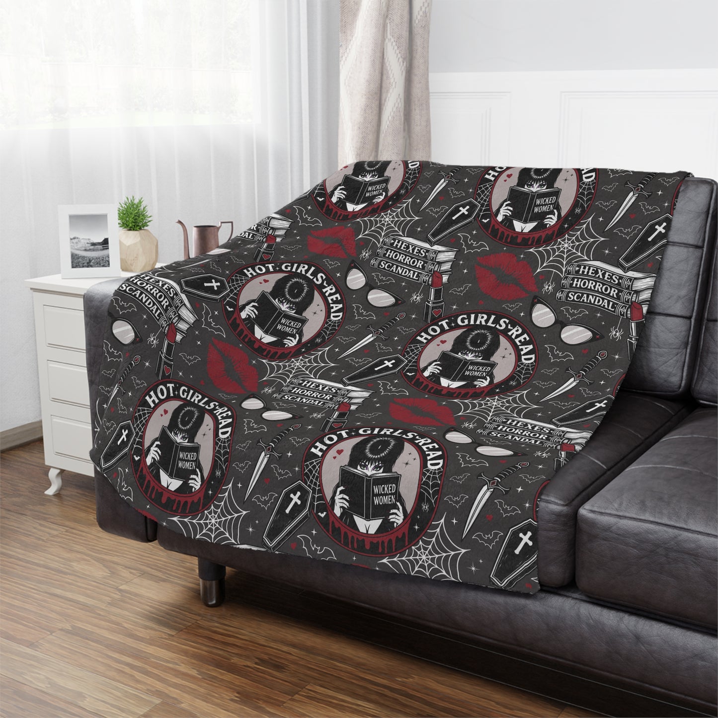 Hot Ghouls Read Blanket PRE ORDER