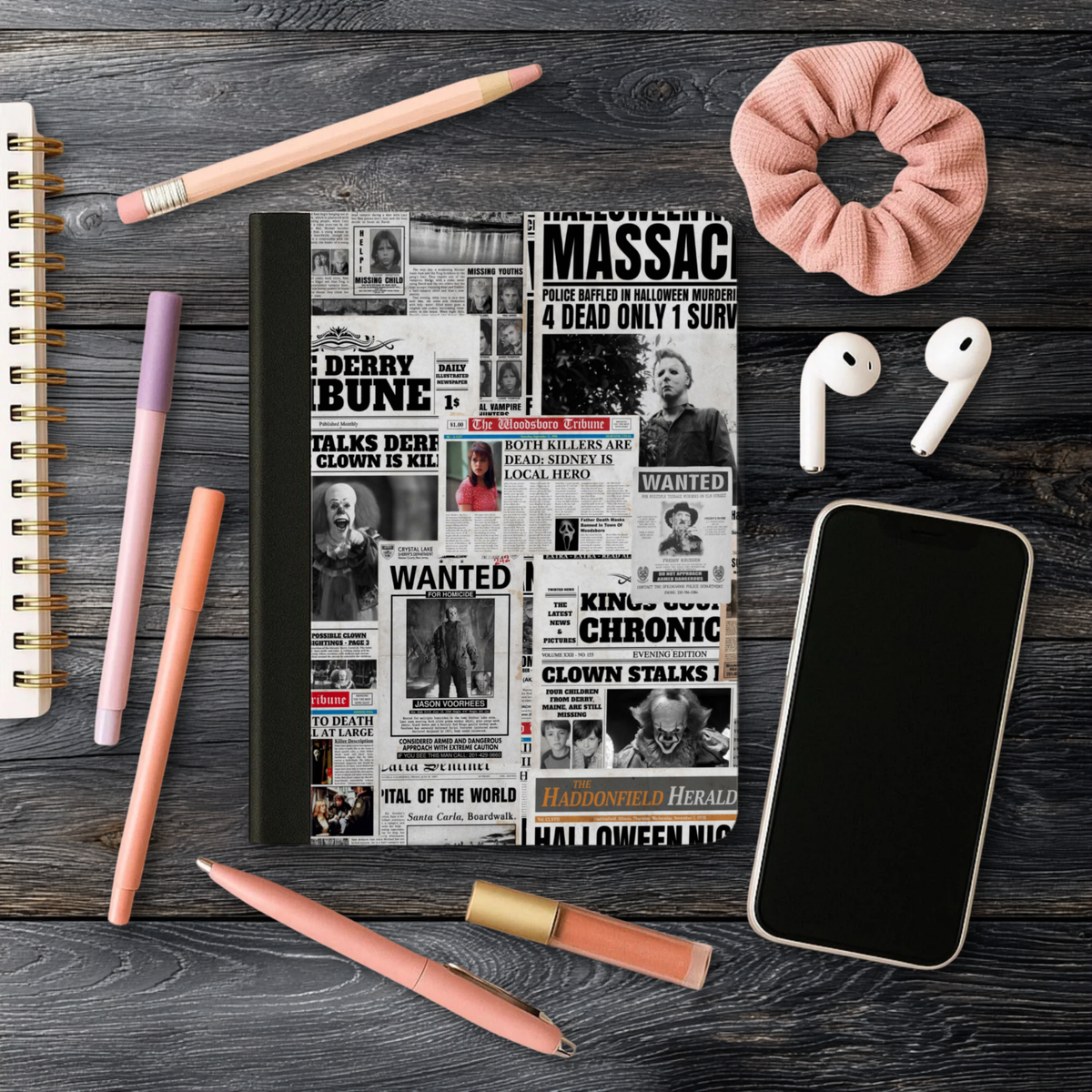 Halloween News Notebook