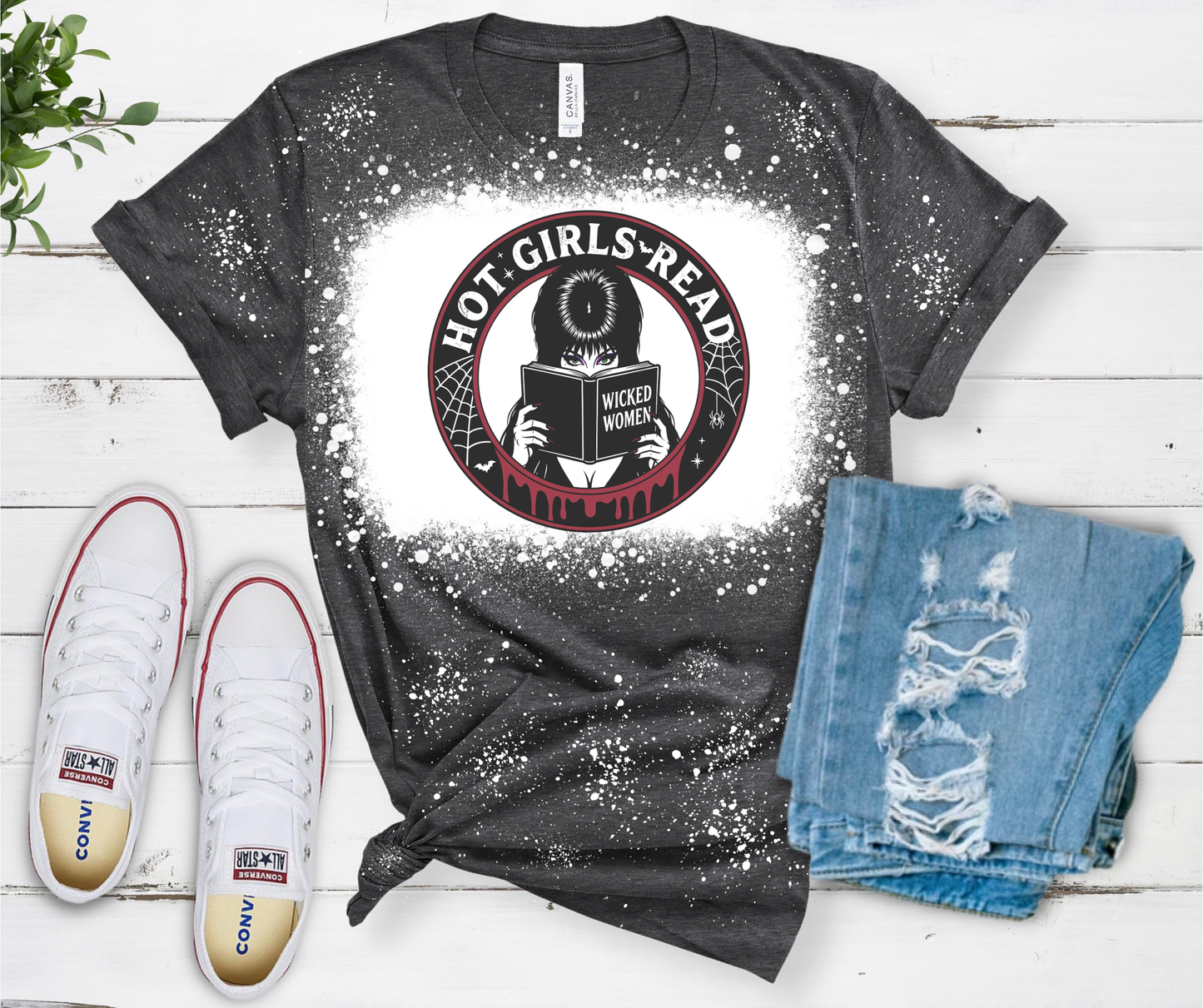 Hot Girls Read T Shirt PREORDER