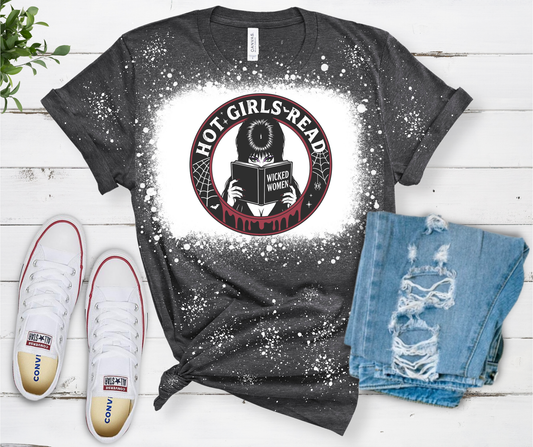 Hot Girls Read T Shirt PREORDER