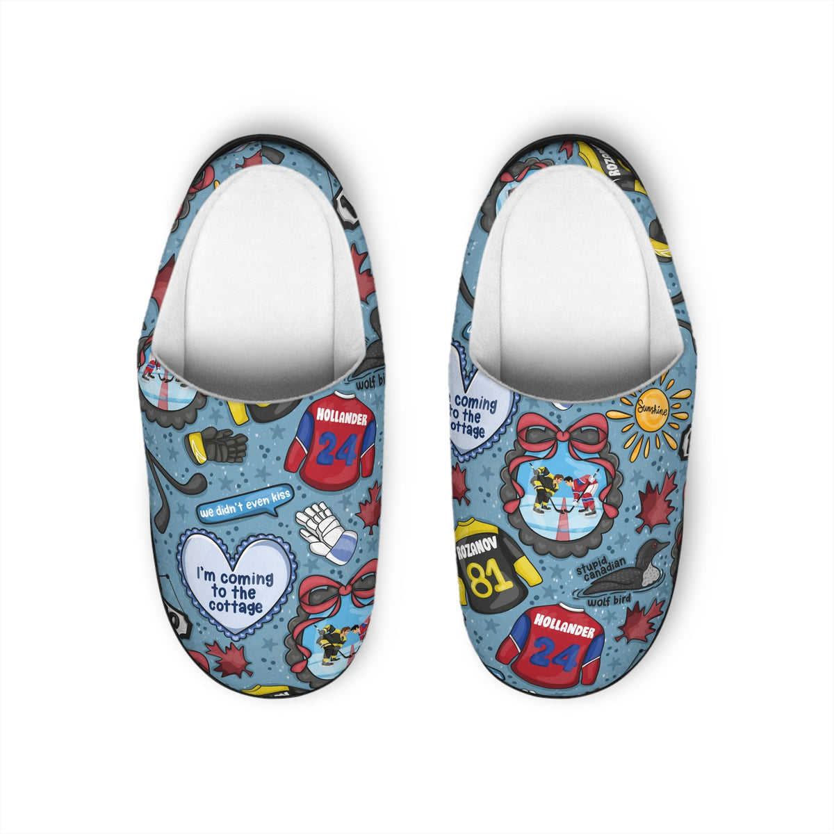 Heated Rivalry Inspired Women's Slippers PREORDER