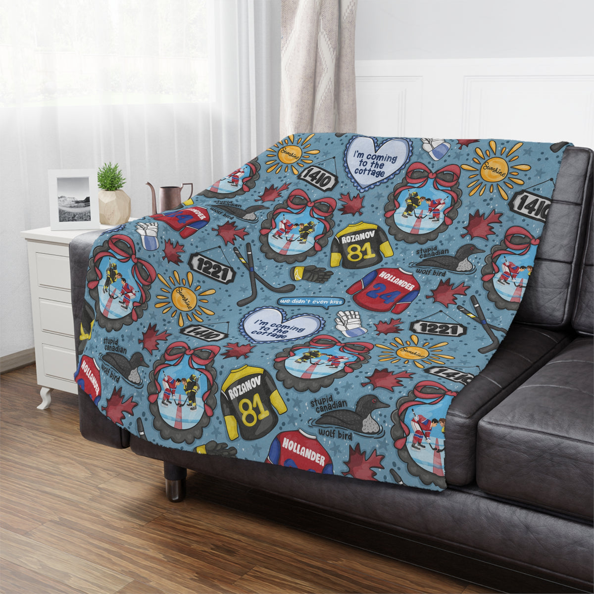 Heated Rivalry Inspired Blanket PRE ORDER