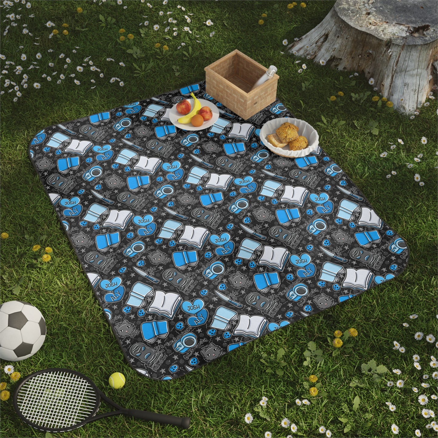 Into Darkness Picnic Blanket/Beach Towel