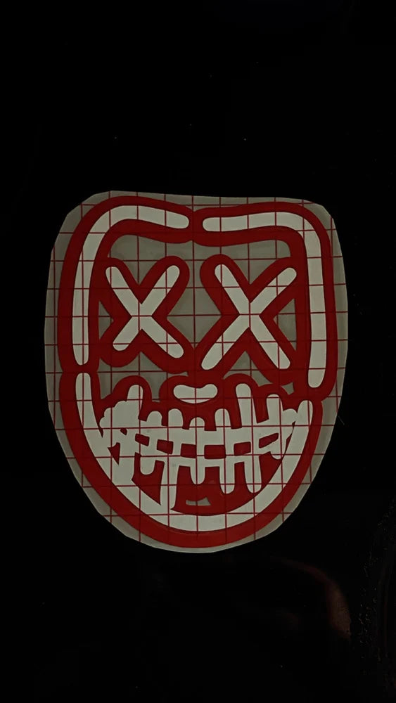 Legacy of Gods - Heathens Mask Decal OFFICIALLY LICENSED