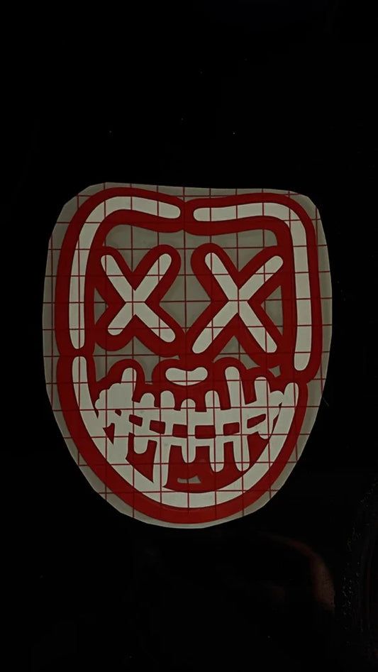 Legacy of Gods - Heathens Mask Decal OFFICIALLY LICENSED