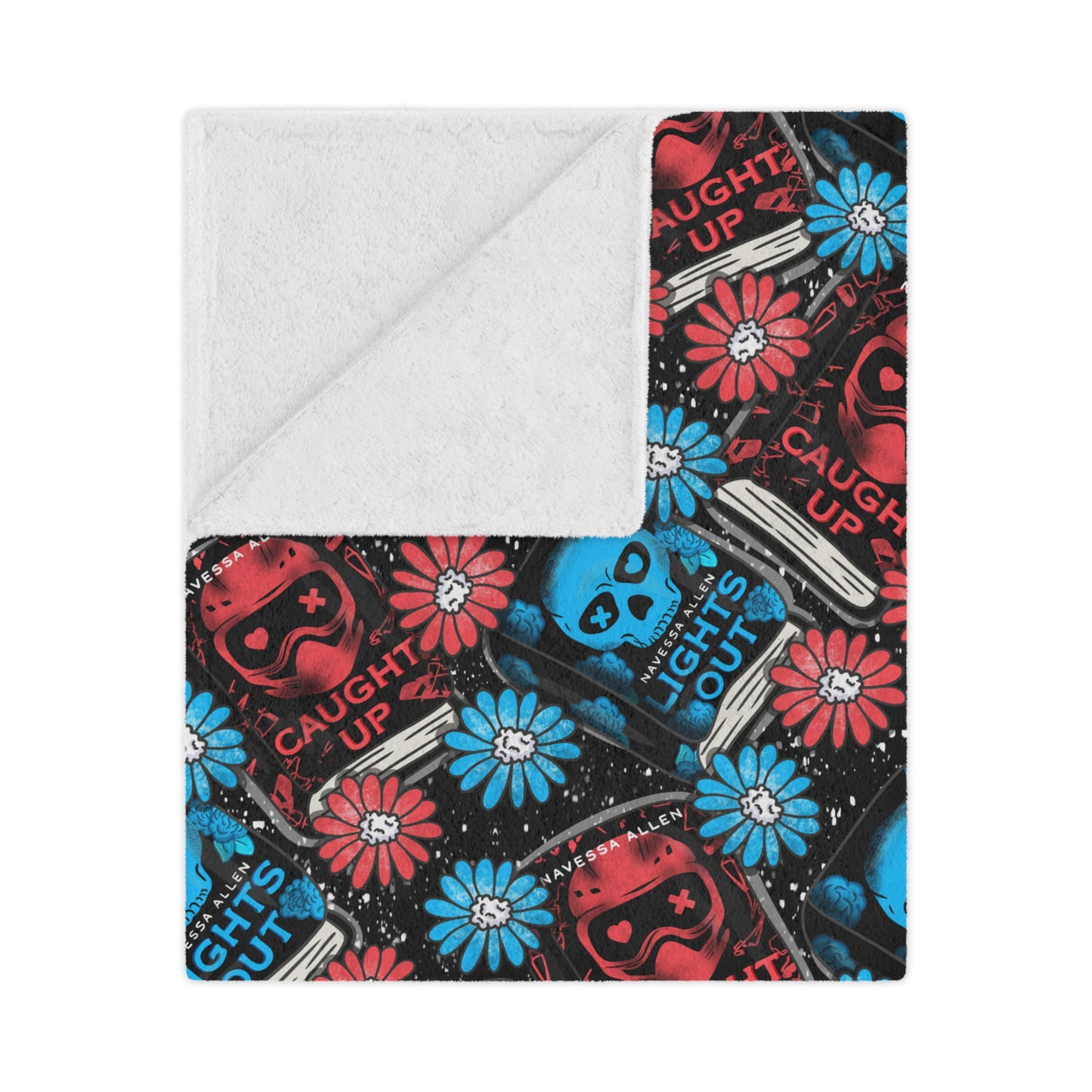 Into Darkness Books Blanket PRE ORDER