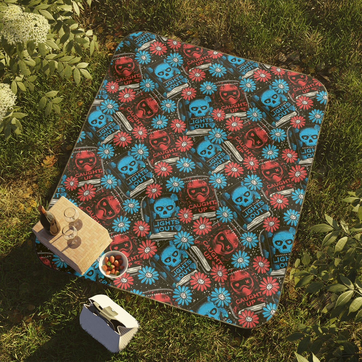 Into Darkness Picnic Blanket/Beach Towel