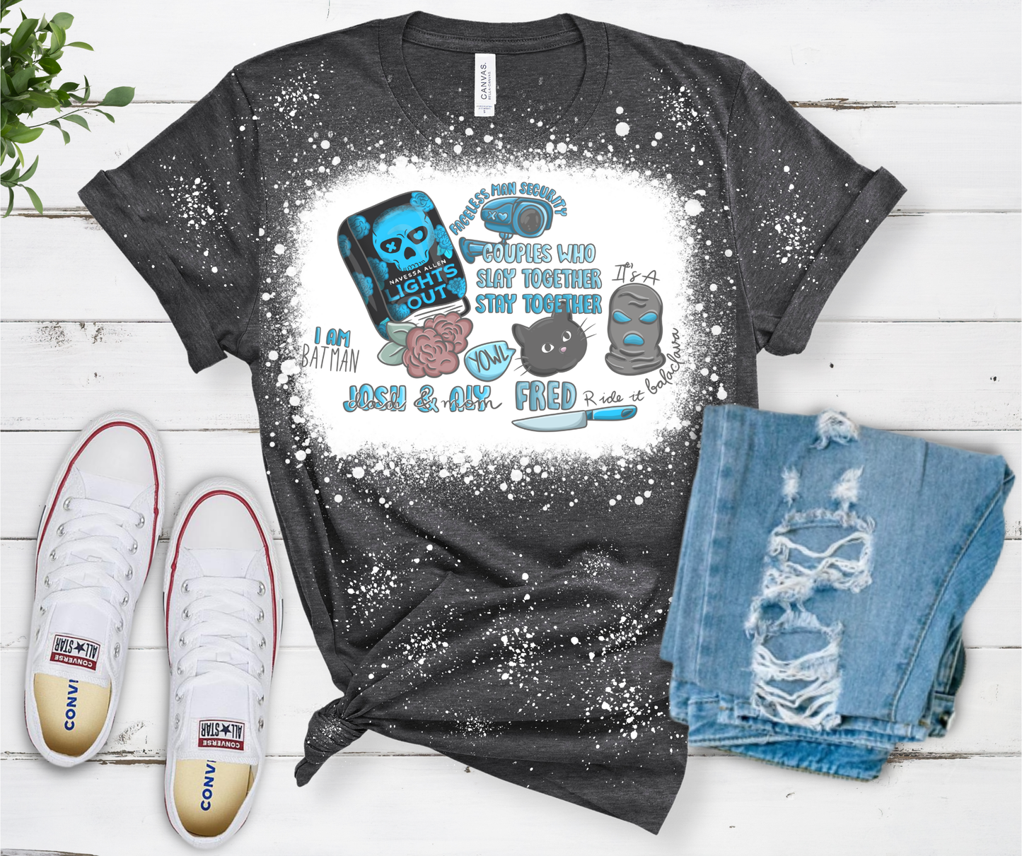 Lights Out Inspired Bookish T Shirt PREORDER