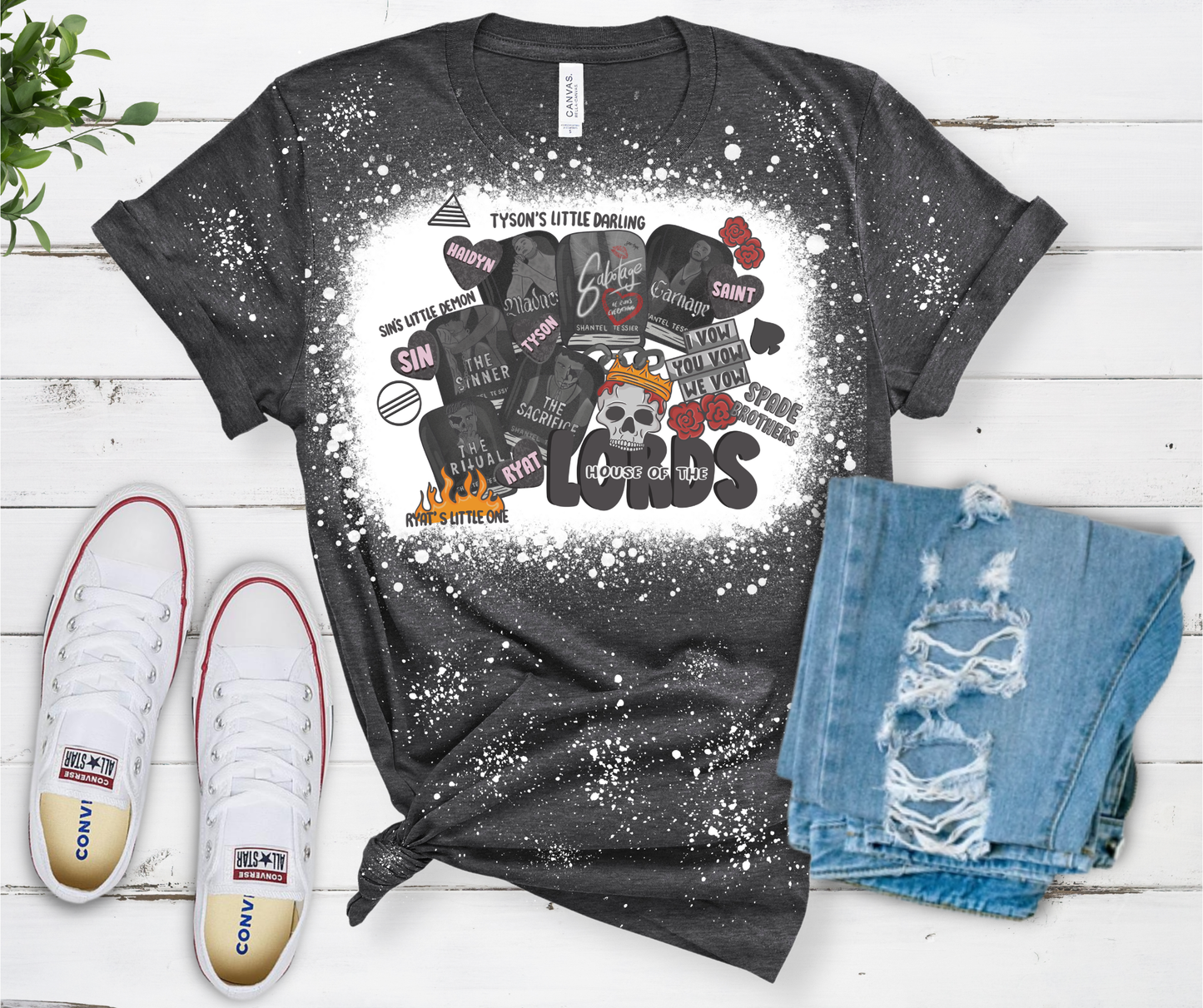 LORDs Collage Bookish Inspired T Shirt PREORDER