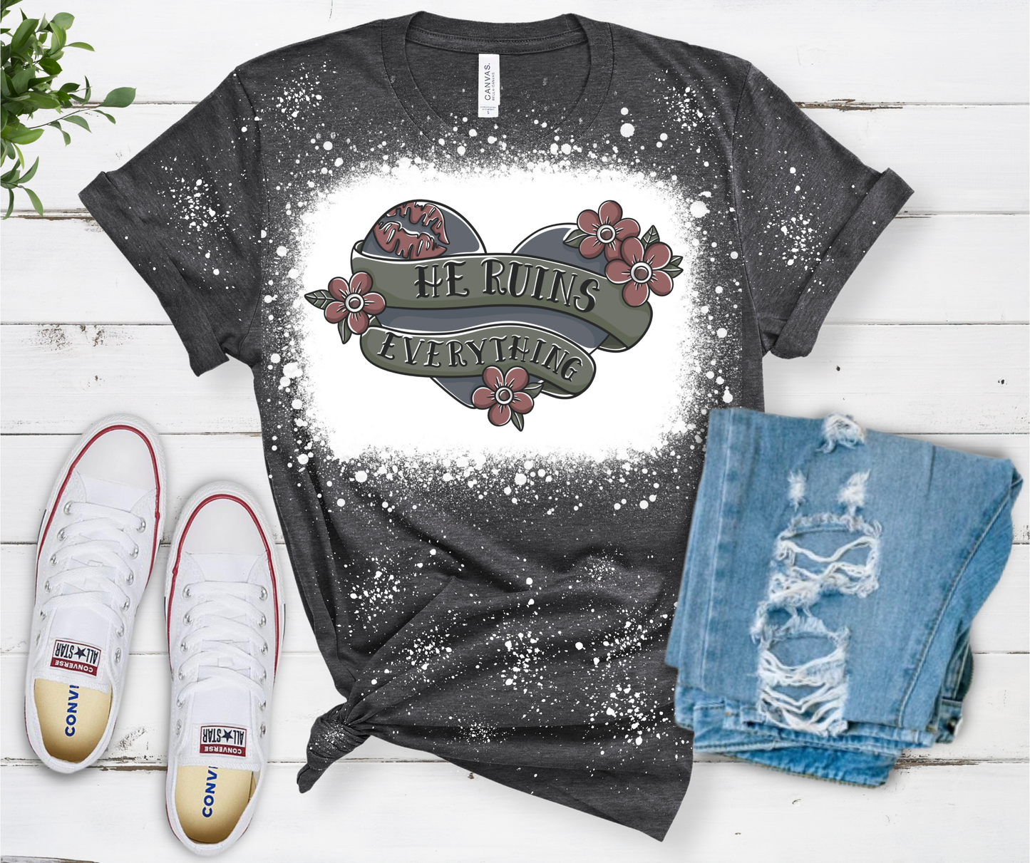 He Ruins Everything Bookish Inspired T Shirt PREORDER