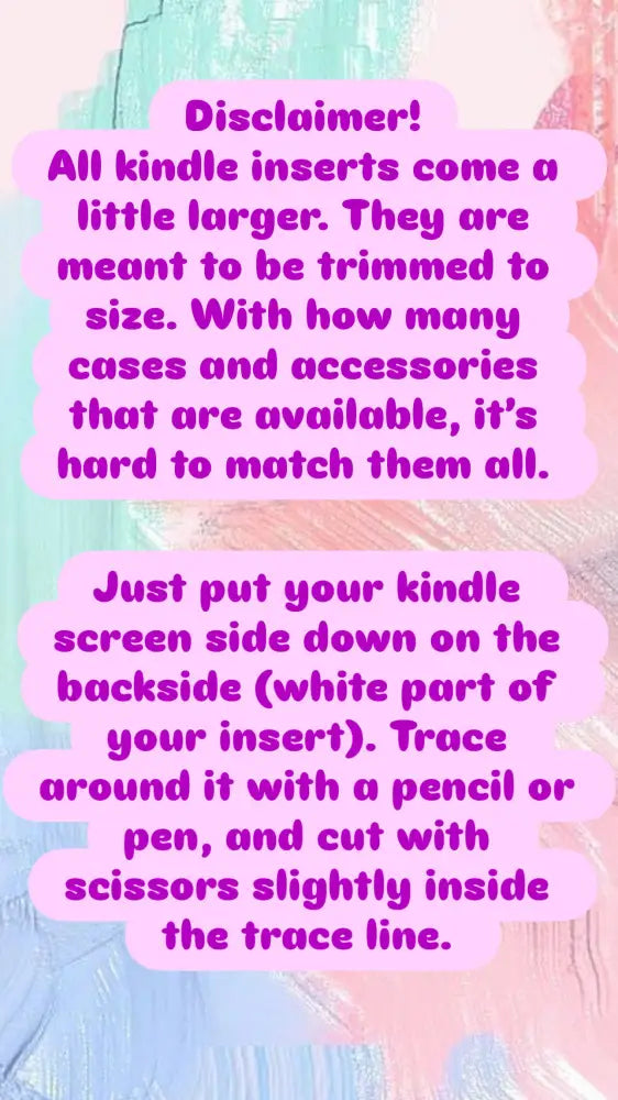 Malachi Vize Little Stranger OFFICIALLY LICENSED E Reader Insert