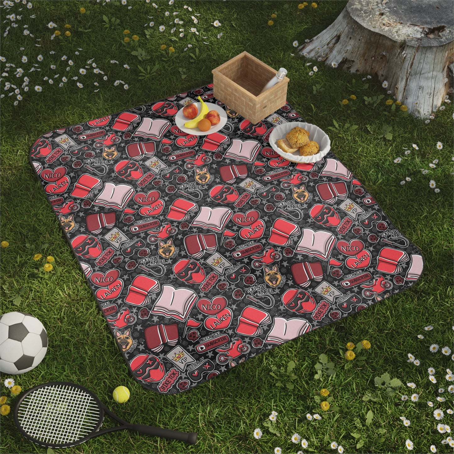 Into Darkness Picnic Blanket/Beach Towel