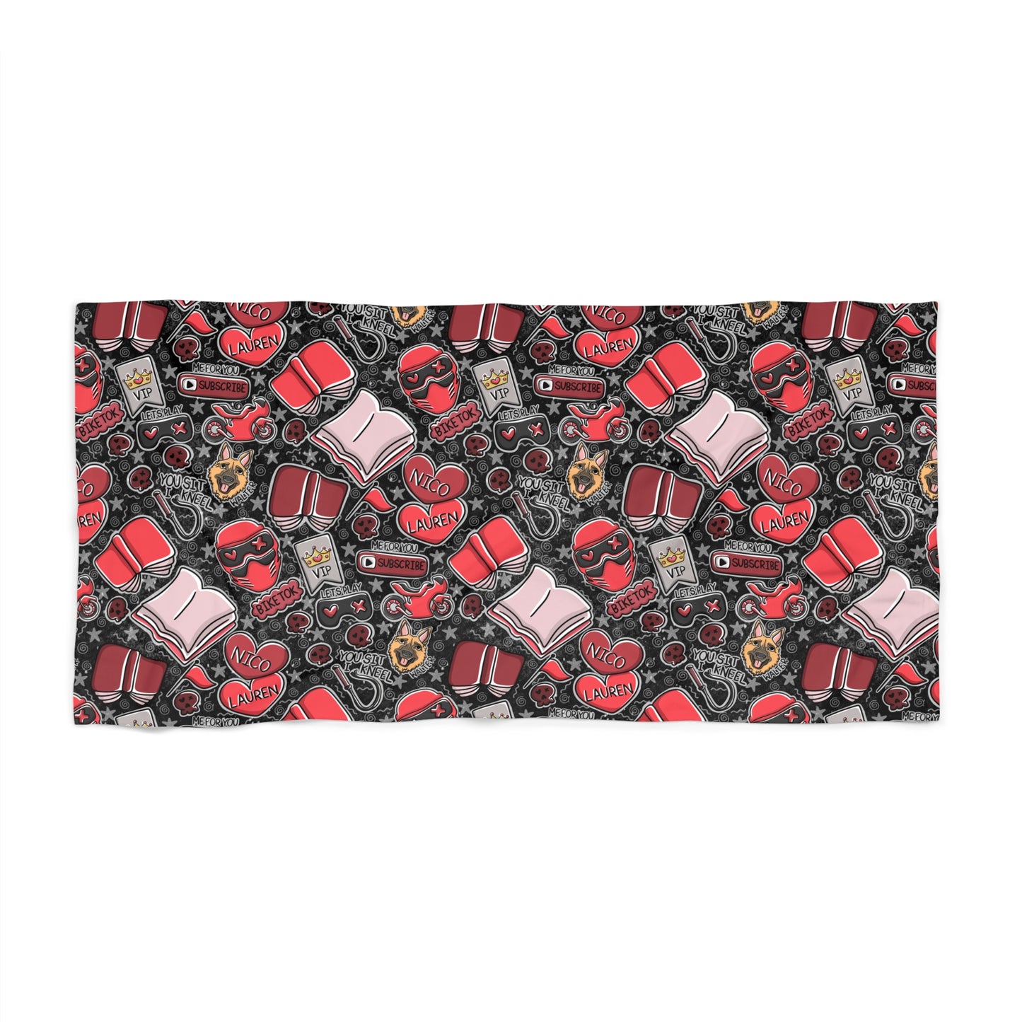 Into Darkness Picnic Blanket/Beach Towel