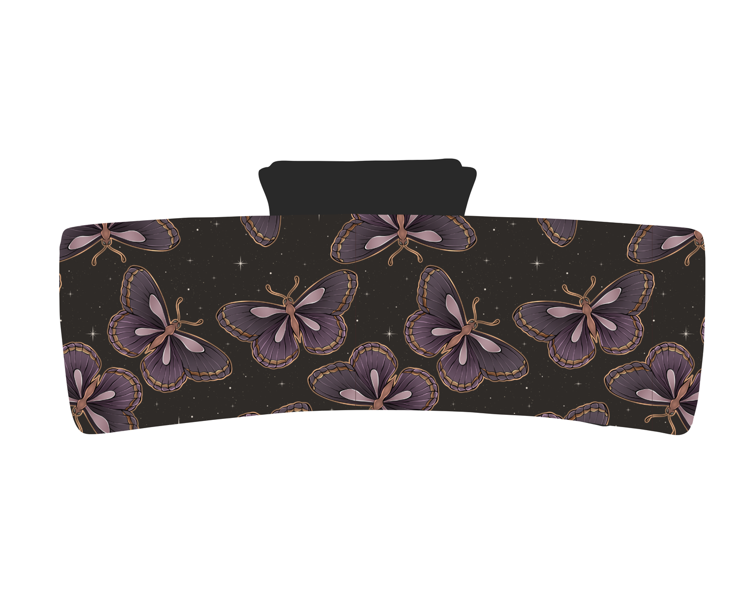Night Butterflies Claw Clip