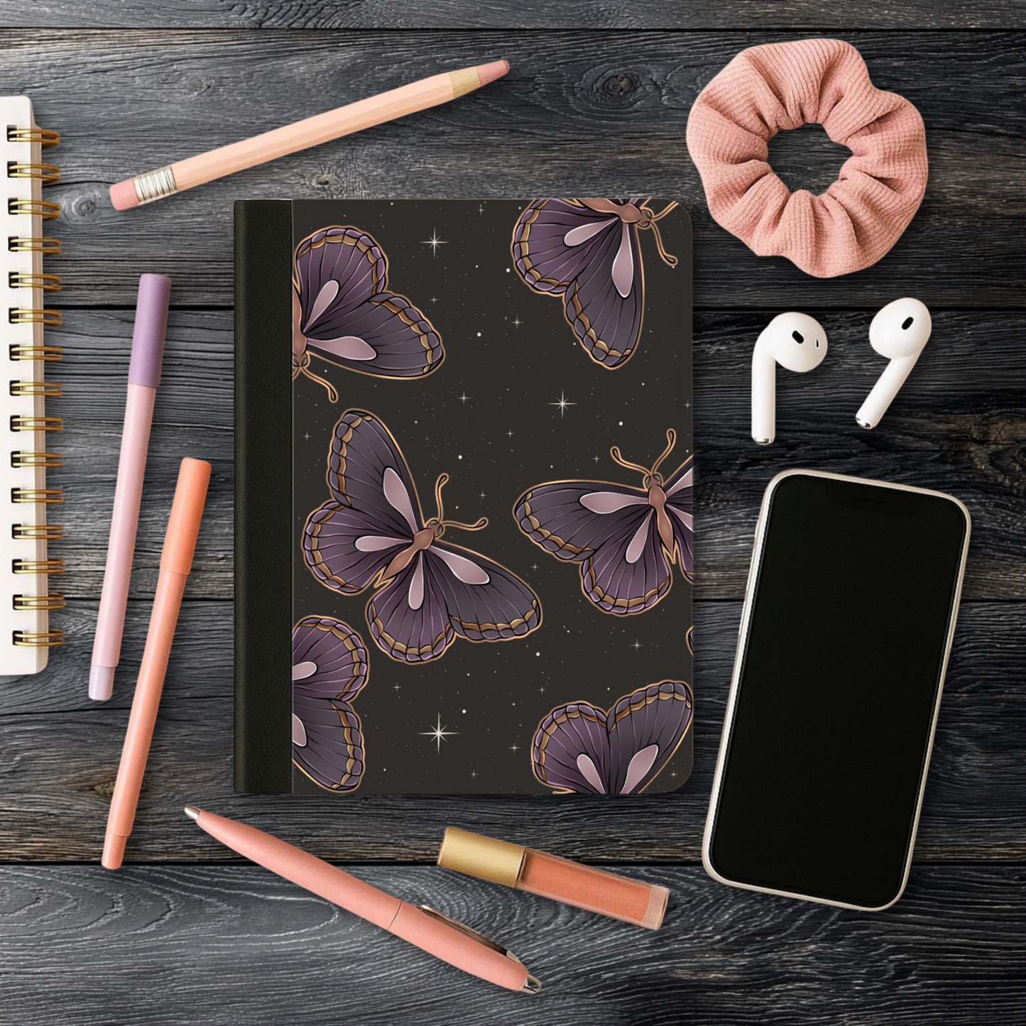 Night Butterfly Notebook