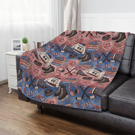 Off Campus Inspired Book Blanket PRE ORDER