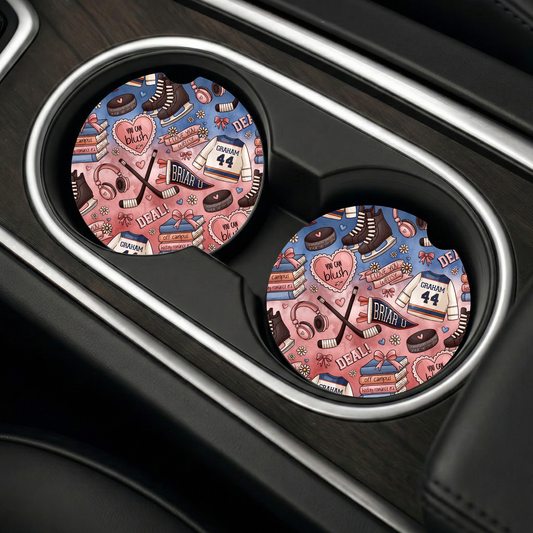 Off Campus Inspired Car Coasters