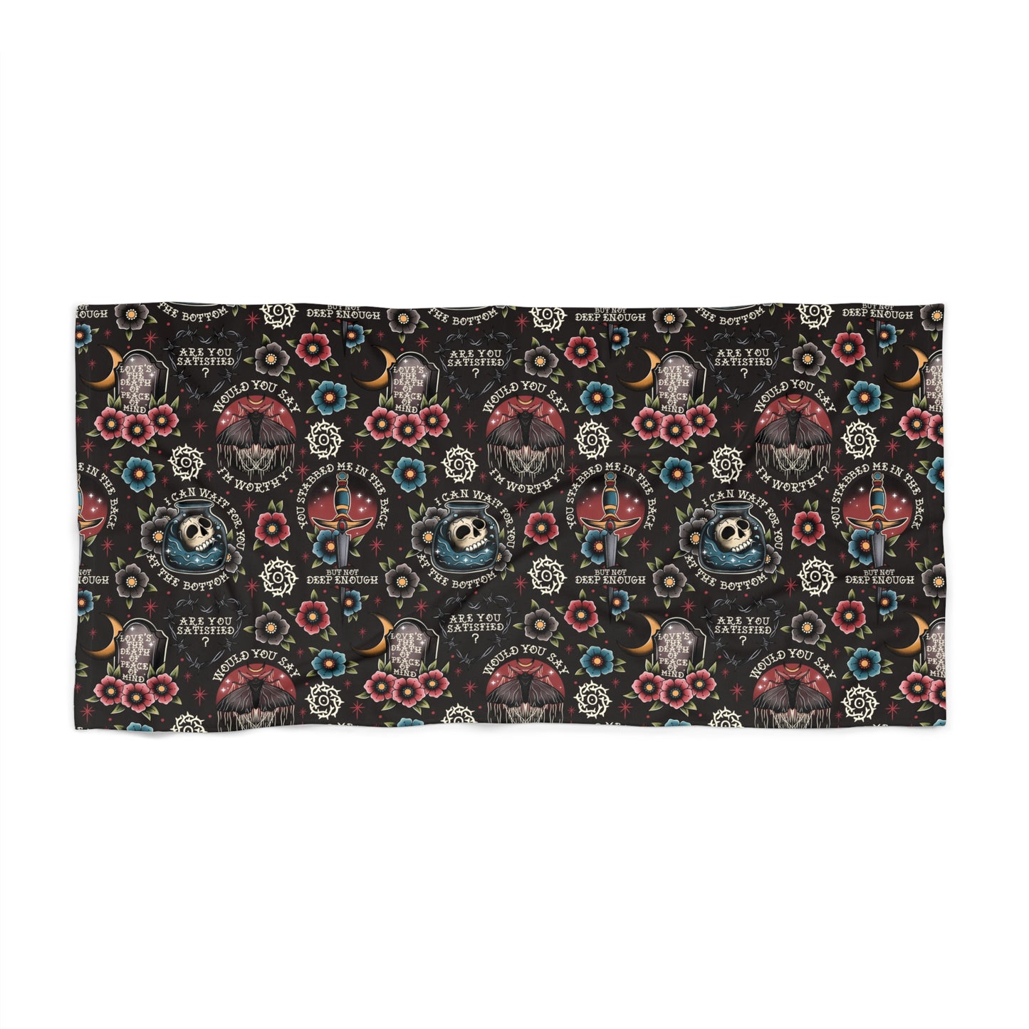 Omens Band Picnic Blanket/Beach Towel