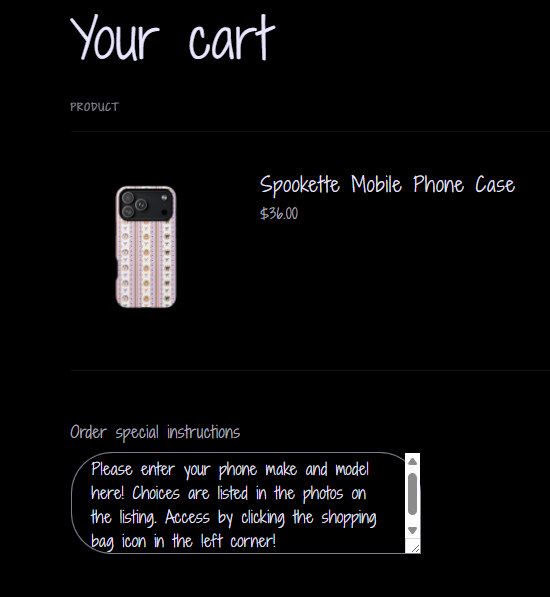 Off Campus Inspired Mobile Phone Case