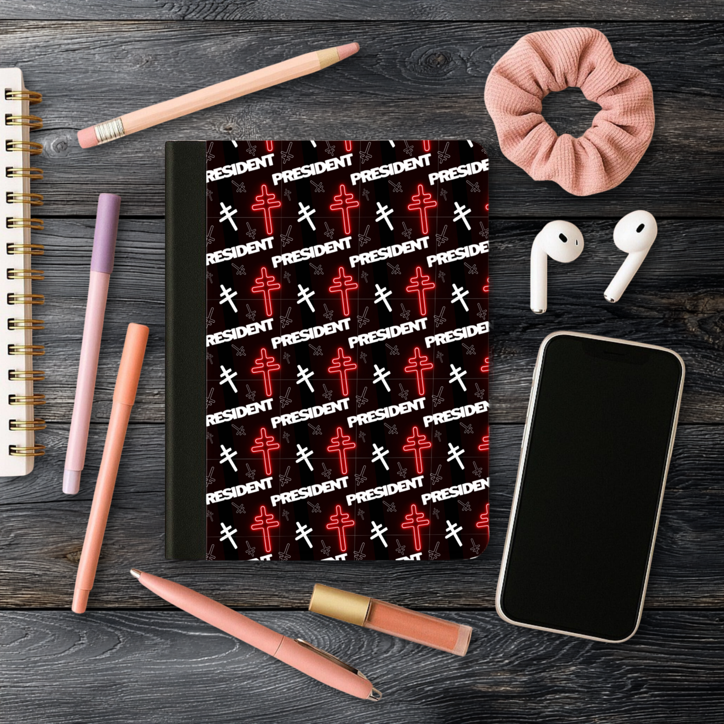 President Band Inspired Notebook