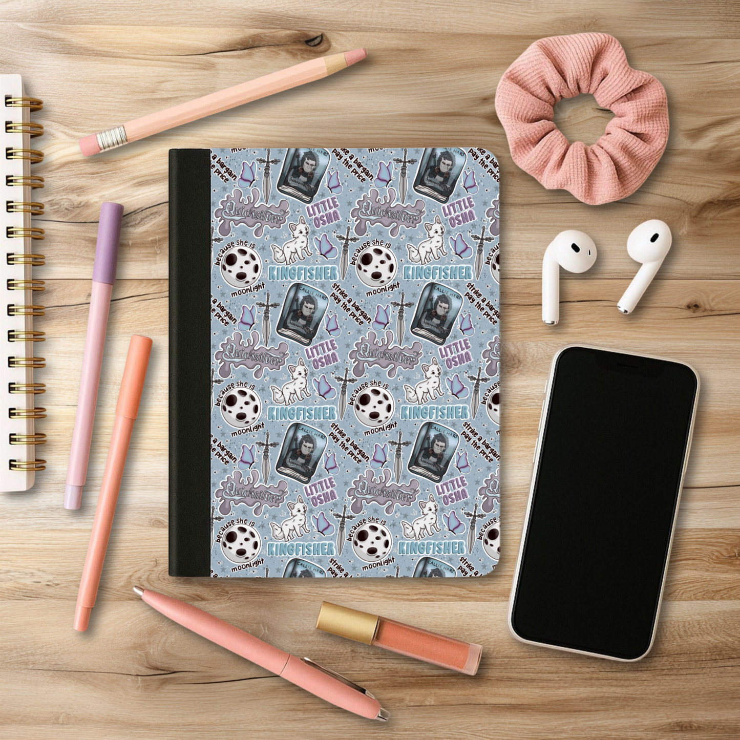 Quicksilver Inspired Notebook