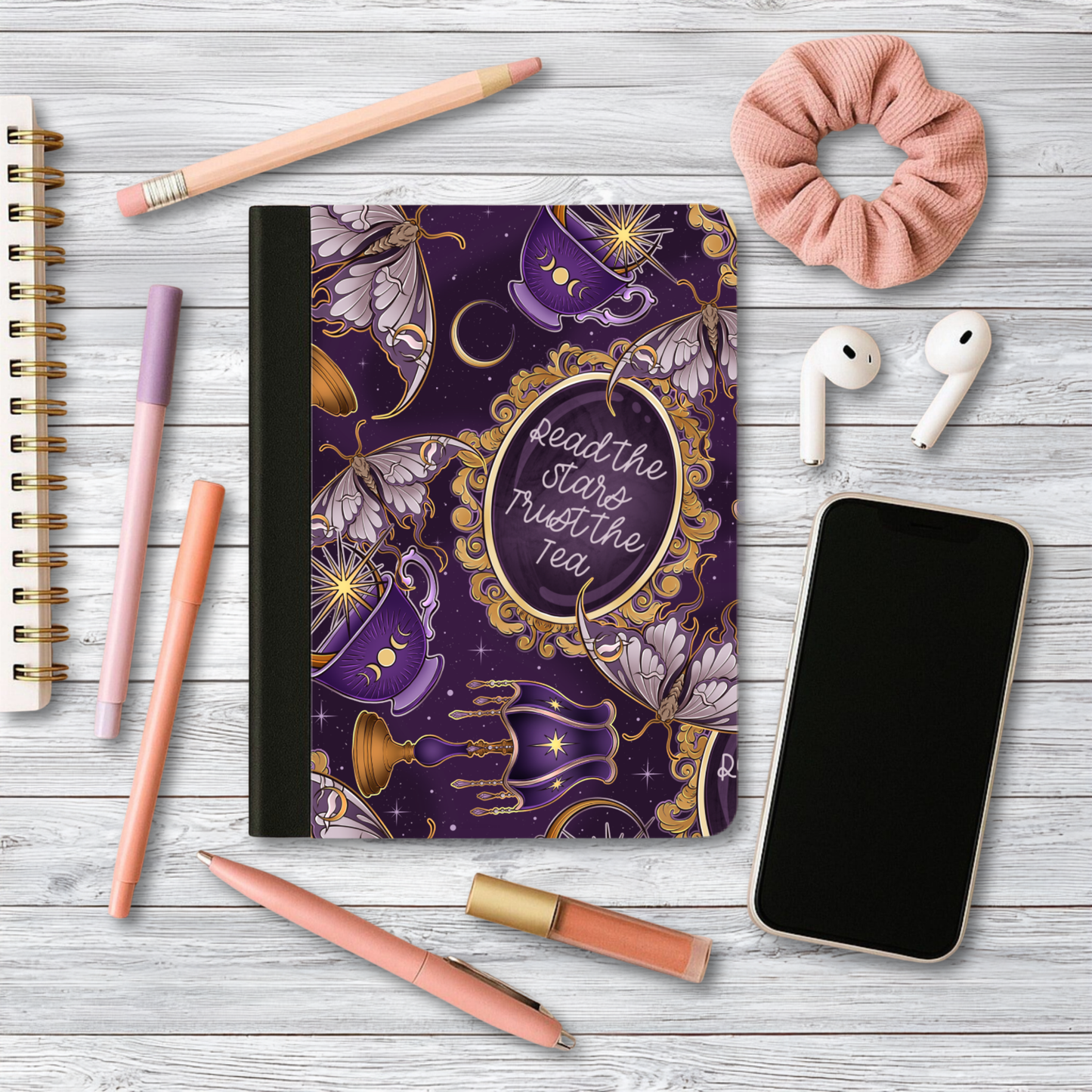 Read the Stars Trust the Tea Notebook