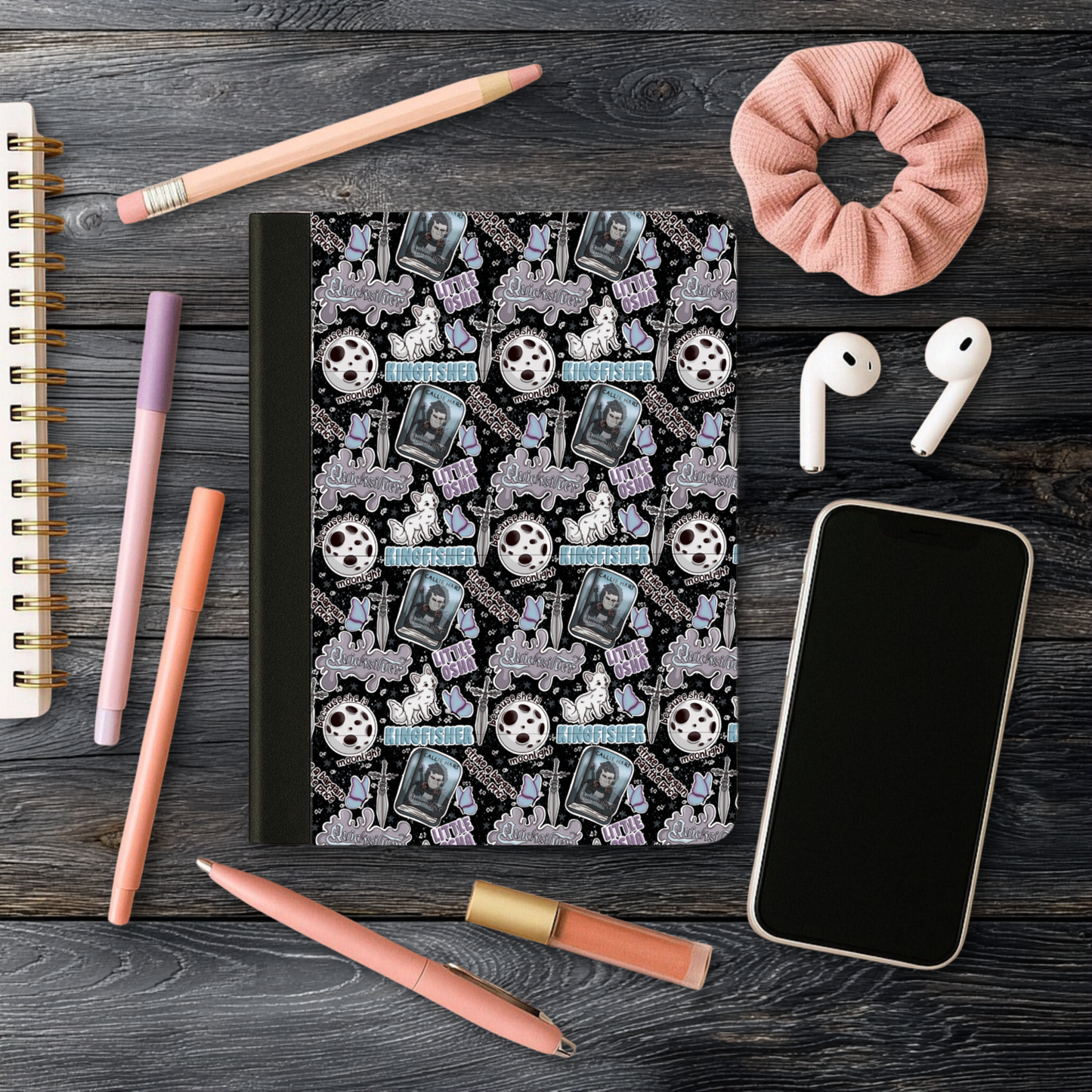 Quicksilver Inspired Notebook